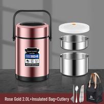 Youluo 3-Layer Insulated Stainless Steel Lunch Box