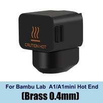 For Bambu Lab A1/A1 Mini Hotend Kit Fast Speed Printing Head Assembly Thermistor Heater 0.2/0.4/0.6/0.8Mm Hardened Steel Nozzle A22