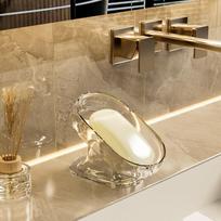 Drain Soap Box Easy To Clean Keep Soap Dry Non Slip Bottom Household Bathroom Drain Storage Rack Soap Dish Holder balta