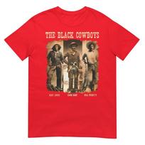 Black Cowboy Western Rodeo Melanin Black History Texas Unisex Tshirt S