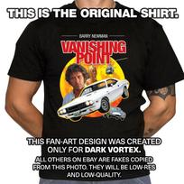Vanishing Point T-Shirt - Cult Classic Car Movie - Muscle Cars - 100% Cotton L