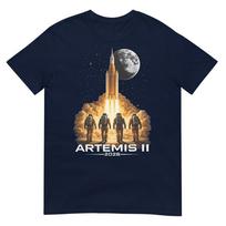Artemis Launch To The Moon Astronaut Explorer TShirt S