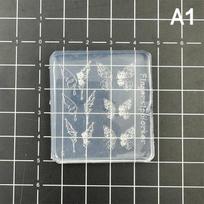 Silicone Nail Mold Flower Butterfly Shape Nail Decorations Nail Carving Nail Salon Diy Stereoscopic Manicure Tools A1