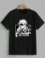 Gojo Satoru Anime Graphic Tee Jujutsu Kaisen Japanese Manga T-Shirt Unisex JJK S