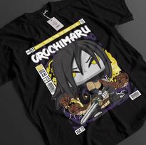 Naruto Shirt Orochimaru Tshirt Tsunade TShirt Sasuke Anime Jiraya Unisex Tee S