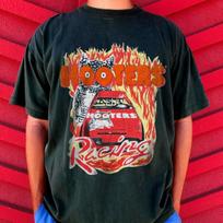 90's Hooters Racing Promo Black T-Shirt XXL 2XL