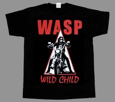 Wasp crimson idol wasp wild child new shortlong sleeve tshirt M