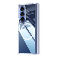 Applicable to Samsung ZFold7 mobile phone case transparent magnetic suction center shaft hinge case film integrated W26 all-inclusive protective case samsung zfold7