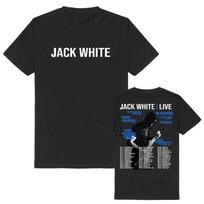 Jack White 2026 m. turo marškinėliai „Frozen Charlotte“ albumo dizaino spaudinys Merch Unisex Streetwear Medvilniniai minkšti trumparankoviai moteriški marškinėliai XS