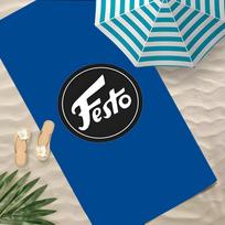 F-Festool Towel Polyester Beach Towel Quick Dry Sand Free Bath Towel For Summer Pool Travel Vacation 60x35CM