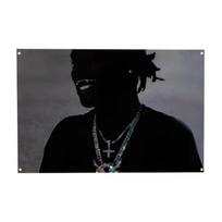 1Pc  Ken Rapper Carsons Tapestry Chaos Music Album Cover Poster Wall Hanging Decoration Bedroom University Dormitory Decoration (as the picture,40x60CM)