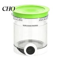 Creami ledų indelis Sandėliavimo stiklainis Suderinamas su Ninja Swirl NC701 NC701C Be BPA Minkštų ledų gaminimo priemonė Be BPA Maistinis Neslystantis virtuvei A green