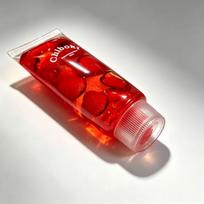 Dantų pastos formos minkštas žaislas-streso kamuoliukas, formuojamas, malonus liesti, ASMR, suktukas suaugusiems, antistresin ÷ dovana red