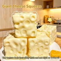 Handmade Vaseline Cheese Fidget Ball 1/3Pcs Soft Slow Rebound Squeeze Toy Stress Relief Anxiety Relief for ADHD Kids Adults 1pcs