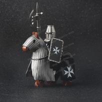 Viduramžių Riterių Serijos Figūrėlės Statybiniai Blokeliai Kareiviai Sargybiniai Liūto Širdies Ligoninė Teutonų Riteris Mūšis Pastorius Vaikų Dovana