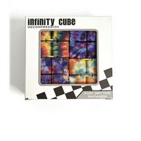 4 Style Fidget Sensory Cube Toys Starry Sky Infinity Square Stress Relief Cube Fingertip Toys for Children Adult
