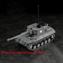 M18 Tank Destroyer Model MOC Building Bricks War Equipment Modular Technology Gifts Holiday Assemble Children Toys Suit