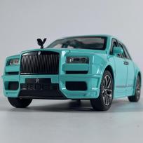 1/32 Rolls Royce Curinnan Luxury Car Alloy Diecast Metal Model Simulation Sound Light Pull Back Toys Collect Ornament Boys Gifts