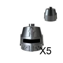 MOC Building Blocks Medieval Knight Soldier Action Figures Weapons Accessories Sword Spear Cape Vest Helmet Armor Gift Toy Brick