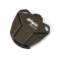 For Kawasaki Ninja400 NINJA 400 Motorcycle Accessories Key Cover Protective Shell& Embroidery juoda