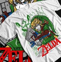 The Legend of Zelda T-shirt Link To The Past Funny Anime Gift Shirt All Size 3XL