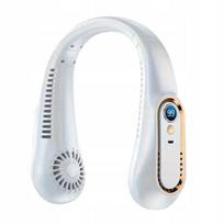 Usb Portable Neck Fan Cooling 5 Speed Led