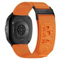 Nylon bands for Samsung Galaxy Watch 8 40mm/44mm/46mm Dedicated Nylon Loop Strap with Metal Buckle Easy to Wear for Men band 40MM 44MM 46MM oranžinė