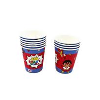 Ryans Party World Decoration Tableware Paper Cup Plate Banners Birthday Kids Paper Cup-10pcs