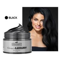 Dimshow Hair Color Wax For Men & Women Hair Clay Fashion One-Time Temporary Styling Dye Cream Easy Wash Hair Beard Color juoda