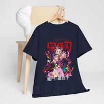 Tanjiro Nezuko Tshirt Demon Slayer Kimetsu No Yaiba Unisexga Horror Shirt Gift M