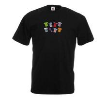West Brom Retro Kits Black T-Shirt Adult tshirt Great Gift Baggies Classic Kits XXXXL