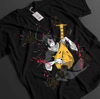 Demon Slayer Shirt Nakime Upper Moon 4 TShirt Tanjiro Kimetsu No Yaiba Tee S