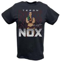 Tegan Nox Cartoon Pose Black Tshirt M