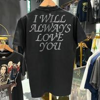 Whitney 82 I Will Always Love You Promo T-Shirt Black XXL L