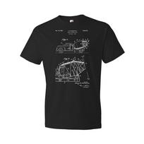 Cement Mixer Truck Patent Shirt Construction Worker Contractor Gift Builder Gift XXXXL