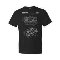 VHS Cassette Patent Shirt Tech Gifts Vcr Blueprint Computer Geek Gift Nerd Gifts XXXL