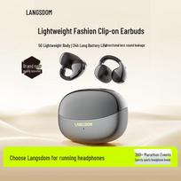 Langsdom TS31 Ear Clip Bone Conduction Wireless Bluetooth Headset