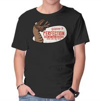 Unisex Crew Neck T-Shirt Welcome To The Perfection Graphic Short Sleeve Casual Tee XXL