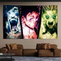 Yuta Okkotsu Sendai Barrier Passion Tapestry Jujutsu Kaisen Printed Wall Hanging Anime Fan Room Wall Aesthetic Decor Background 40X60CM