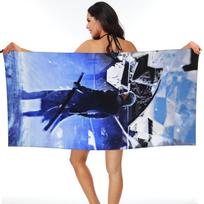 Vergil From The Devil May Cry Seri  Beach Towel Soft Microfiber Quick Dry Absorbent Quick Towels For Yoga 70x140 cm