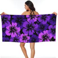 Epic Hibiscus Hawaiian Floral Aloha Beach Towel Soft Microfiber Quick Dry Absorbent Quick Towels For Bath 70x140 cm