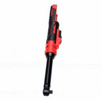 Cordless Ratchet Wrench 3 8in Electric Impact 74Ft Lbs with Reinforced 6.3in Head 1 2in 1 4in Adapter 3in Extension Bar