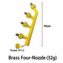 Adjustable Garden Sprayer Nozzles Multi Heads Agricultural Spray Head  Garden Accessories Four Nozzle