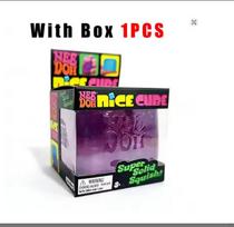 Schylling Needoh Nice Cube Sensory Fidget Toy Stress Relief Squishy Squeeze Cube Anti-Anxiety Focus Toy for Adults ADHD Autism