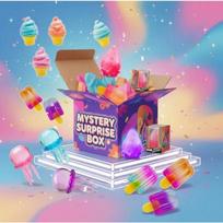 2Pcs Mystery Blind Box Squishy Set, Random Surprise Picks Per Order, 4 Collectible Designs: Popsicle / Jellyfish / Ice Cream Cone / Dream Water Drop