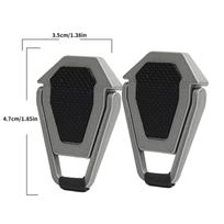 Metal Foldable Laptop Stand Universal Non-slip Bracket Support for Macbook Pro Air Lenovo Notebook Laptops Mount Holder Feets 2PCS Metal Black