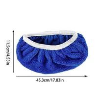 45.3X11.5CM Reusable Dry Sweeping Cloths Microfiber Wet Mop Pads Compatible With Swiffr S weeper Mop Mat Replacement Accessories mėlyna