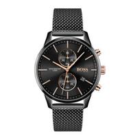 Montre - BOSS - Associated Chrono - Acier inoxydable - Noir - Homme