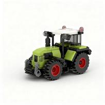 NAUJAS 154 VNT. MOC Claas Arion Ratų Traktoriaus Priekabos Modelis „Pasidaryk pats“ Kūrybinės Idėjos Ekranas Gimtadienio Dovana Technologijos Statybiniai Kaladėlių Rinkinys