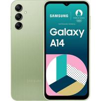 Išmanusis telefonas - SAMSUNG - Galaxy A14 - 128GB - 4GB RAM - Žalias - 50 MP triguba kamera - Labai gera būklė